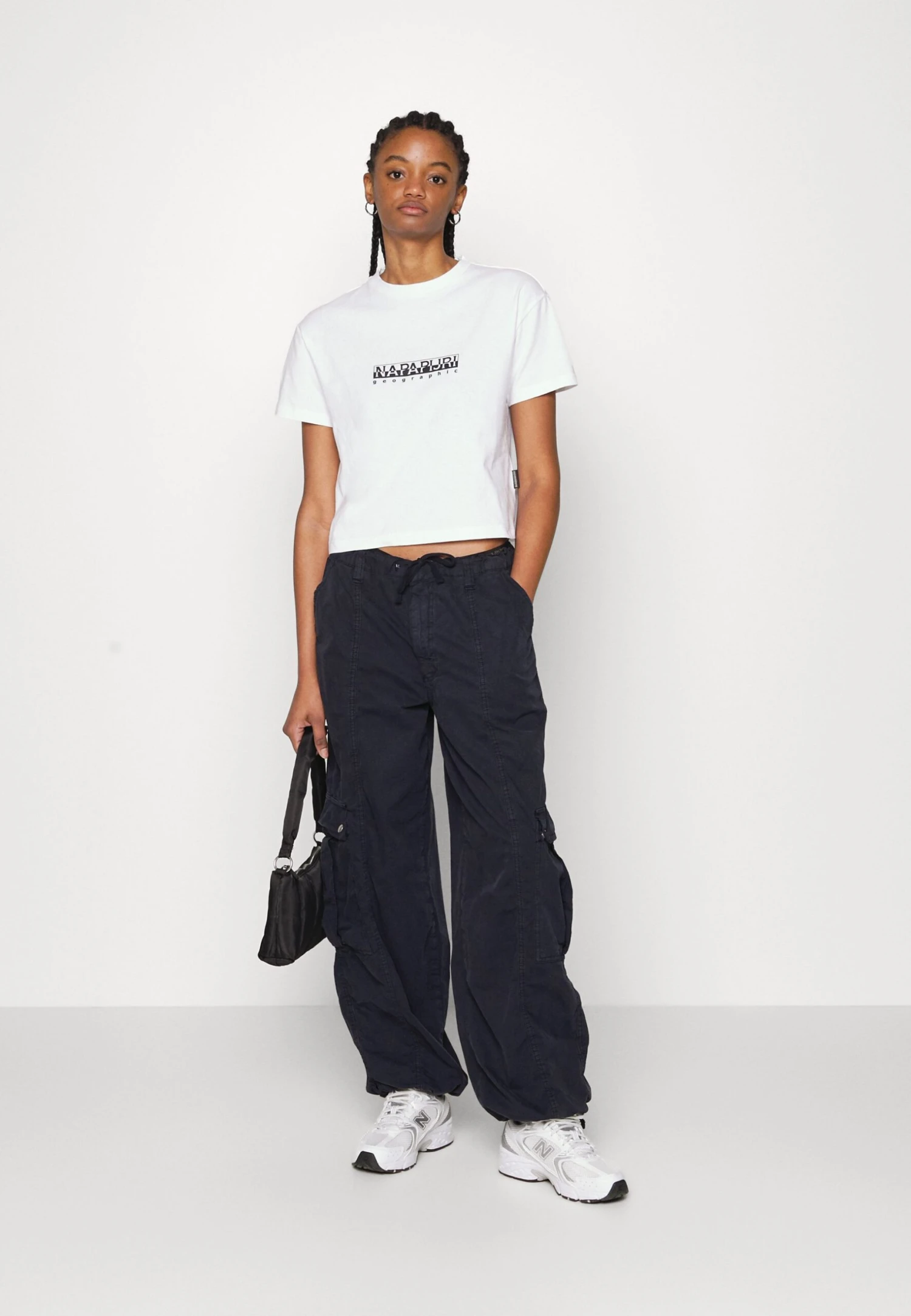 Napapijri Box Crop - T-Shirt Imprimé - Bright White 5 Napapijri Box Crop - T-Shirt Imprimé - Bright White – Image 5