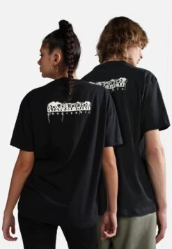 Napapijri S-Pajas Ss - T-Shirt Imprimé - Black