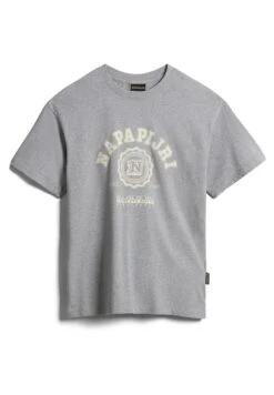 Napapijri Moreno - T-Shirt Imprimé - Medium Grey Melange 10 Napapijri Moreno - T-Shirt Imprimé - Medium Grey Melange -Napapijri bb351d5e9fc24ca1bc10726dfcba7260
