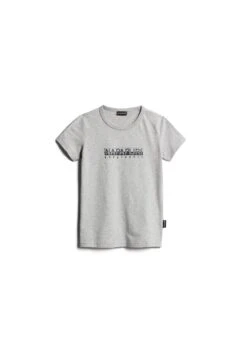 Napapijri S-Box - T-Shirt Imprimé - Medium Grey Melange
