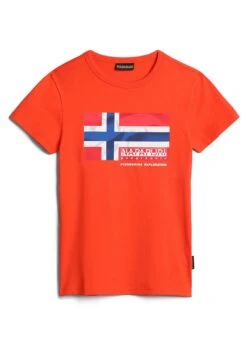 Napapijri Zamora - T-Shirt Imprimé - Red Cherry -Napapijri c3747d0be5664b48b2ddec304e0ef960