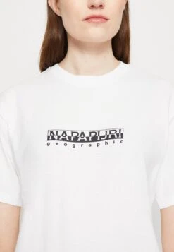 Napapijri S-Box W Ss - T-Shirt Imprimé - Bright White -Napapijri c574d9cd014a44639ceabc79daab37dc