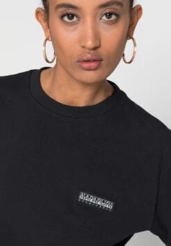 Napapijri S-Morgex W - T-Shirt Basique - Black -Napapijri d25c68aec89b4de5baba31767f239dda