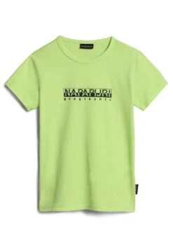 Napapijri S-Box - T-Shirt Imprimé - Green Sharp -Napapijri d49ecafe26d44b23bd12394bb608aa2d