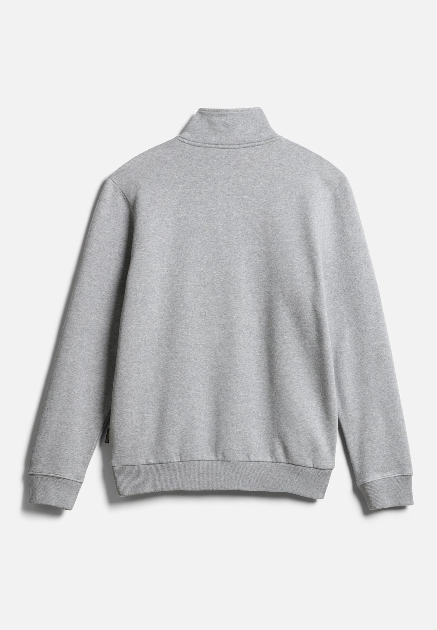 Napapijri Burgee Zip - Sweatshirt - Medium Grey Melange 7 Napapijri Burgee Zip - Sweatshirt - Medium Grey Melange – Image 7