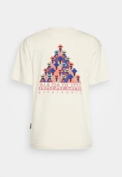 Napapijri Orellana - T-Shirt Imprimé - Whitecap Gray