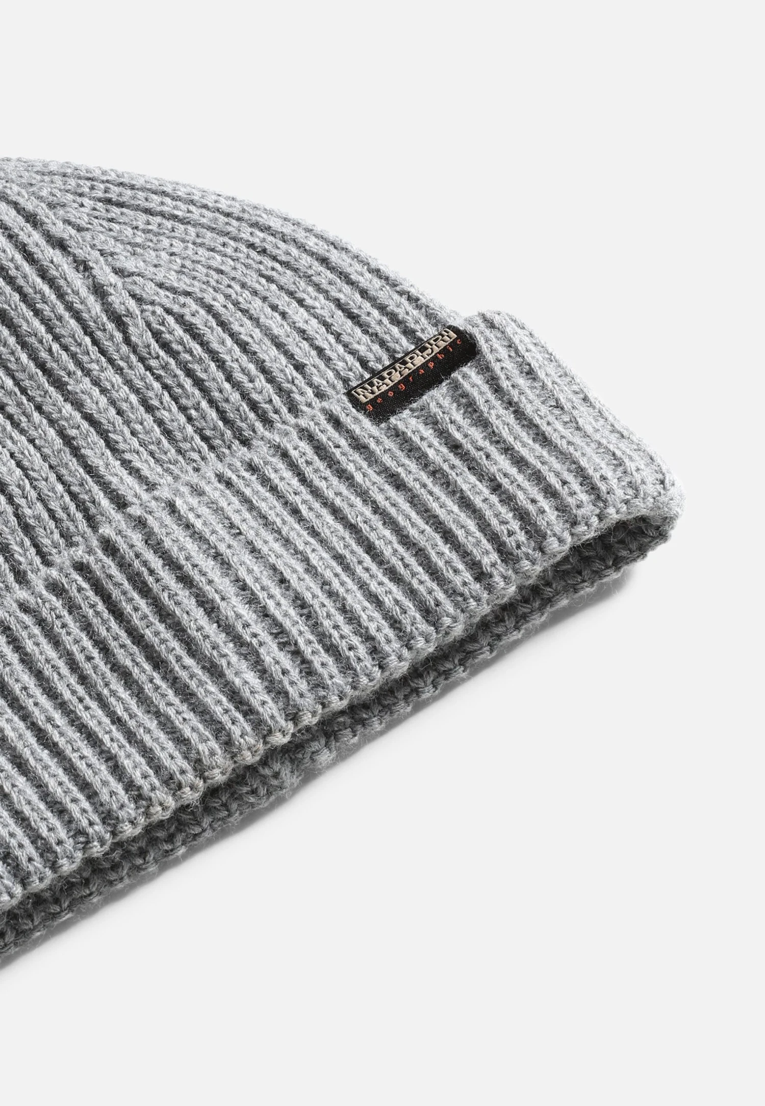 Napapijri Foli - Bonnet - Medium Grey Melange 3 Napapijri Foli - Bonnet - Medium Grey Melange â Image 3