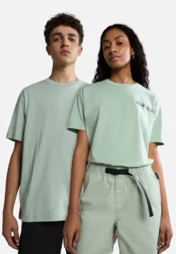 Napapijri Paradise - T-Shirt Imprimé - Green Frost G1E