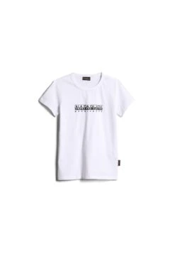 Napapijri S-Box - T-Shirt Imprimé - Bright White