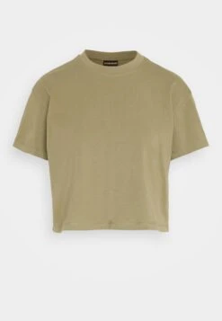Napapijri Cenepa Crop - T-Shirt Imprimé - Green Lichen -Napapijri ea55d8bec509473f94d92a196e8ff8ab