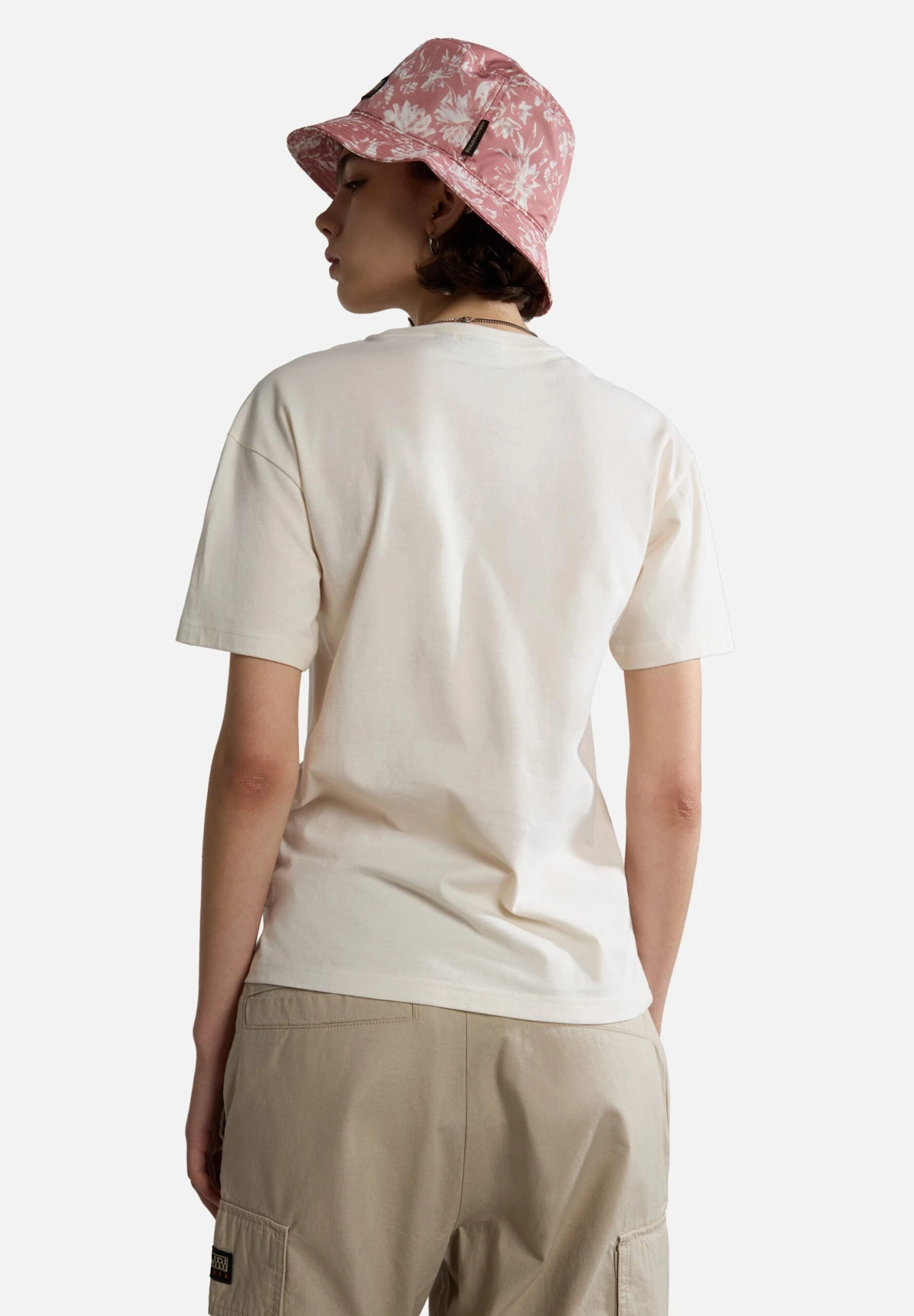 Napapijri Candolle - T-Shirt Imprimé - Whitecap Gray 3 Napapijri Candolle - T-Shirt Imprimé - Whitecap Gray – Image 3