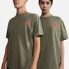Napapijri S-Pajas Ss - T-Shirt Imprimé - Green Lichen