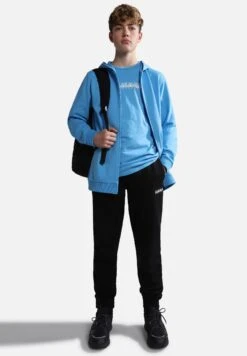 Napapijri S-Box - T-Shirt Imprimé - Blue Azure B2C