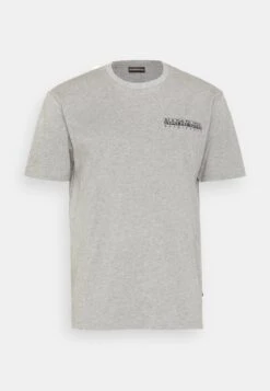 Napapijri Bolivar Unisex - T-Shirt Imprimé - Grey -Napapijri f2f2fd385f5b4850a8305e1a5fa98614