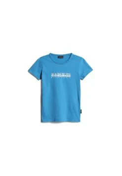 Napapijri S-Box - T-Shirt Imprimé - Blue Mediterran