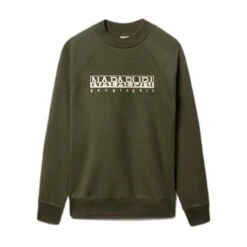 Sweatshirt Femme Napapijri Bebel -Napapijri napapijri np0a4fsb ge4 vert militaire 5