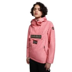 Veste Imperméable à Capuche Femme Napapijri Rainforest S-W PRT 3