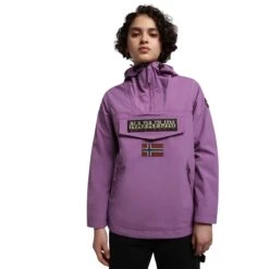 Veste Imperméable à Capuche Femme Napapijri Rainforest S-W PKT 3