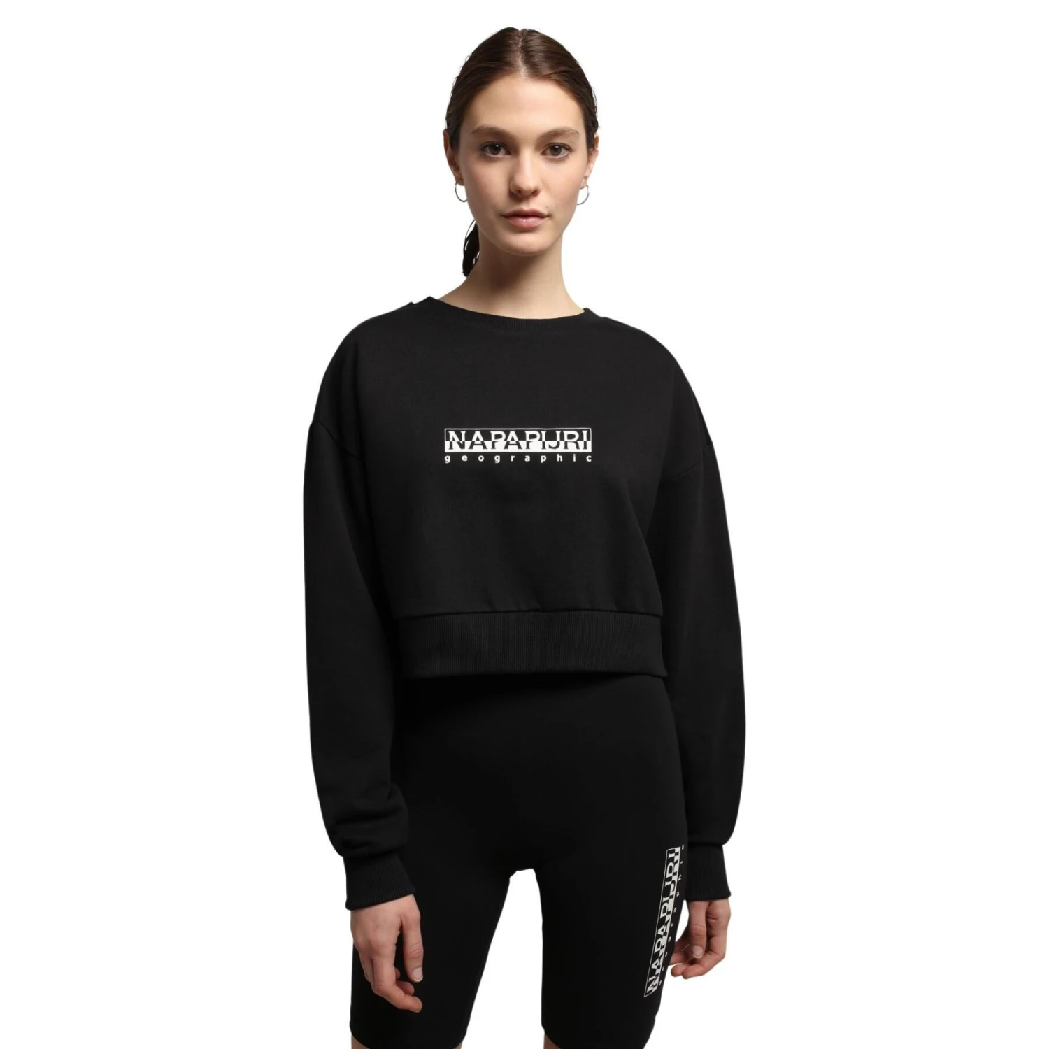 Sweatshirt Col Rond Court Femme Napapijri B-Box 2 1 Sweatshirt Col Rond Court Femme Napapijri B-Box 2