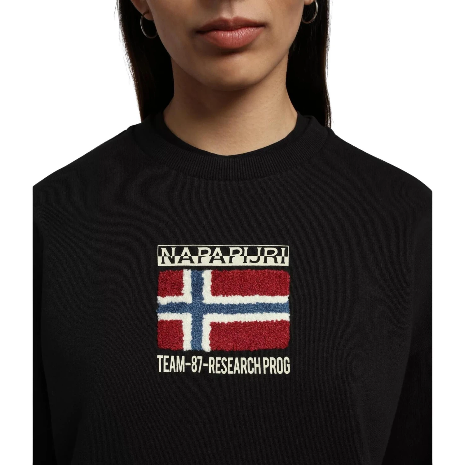 Sweatshirt Col Rond Femme Napapijri B-Verres 2 Sweatshirt Col Rond Femme Napapijri B-Verres – Image 2