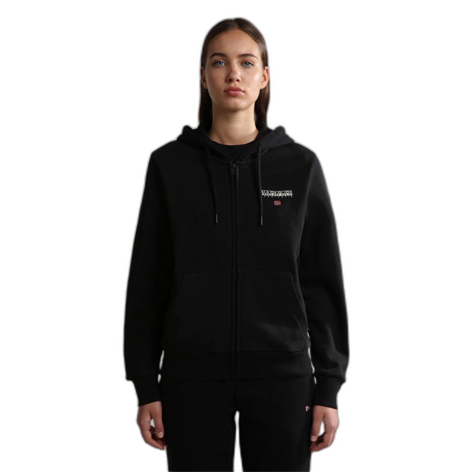 Sweatshirt à Capuche Full Zip Femme Napapijri B-Ayas 3 Sweatshirt à Capuche Full Zip Femme Napapijri B-Ayas – Image 3