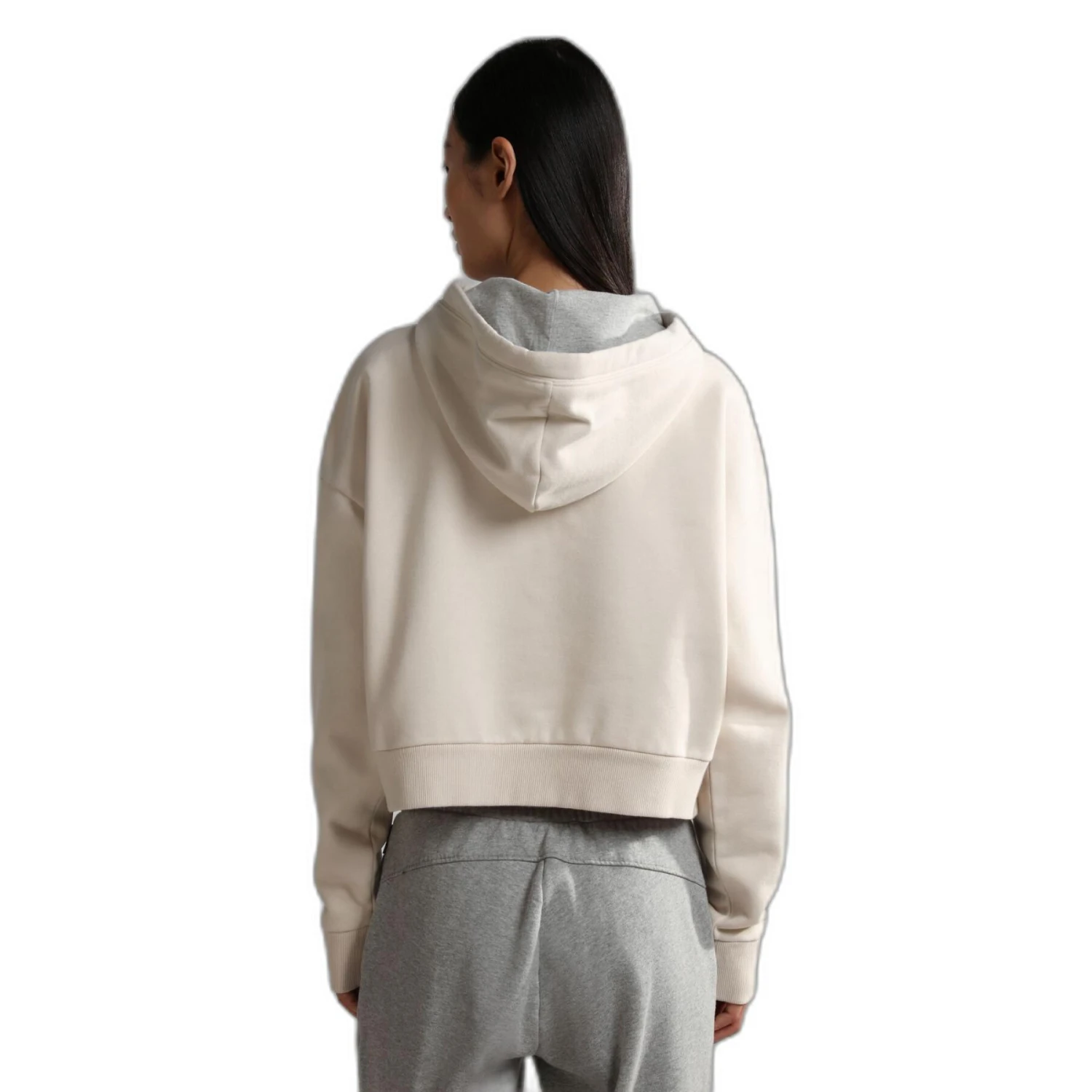 Sweatshirt à Capuche Femme Napapijri Burgee Crop 5 Sweatshirt à Capuche Femme Napapijri Burgee Crop – Image 5